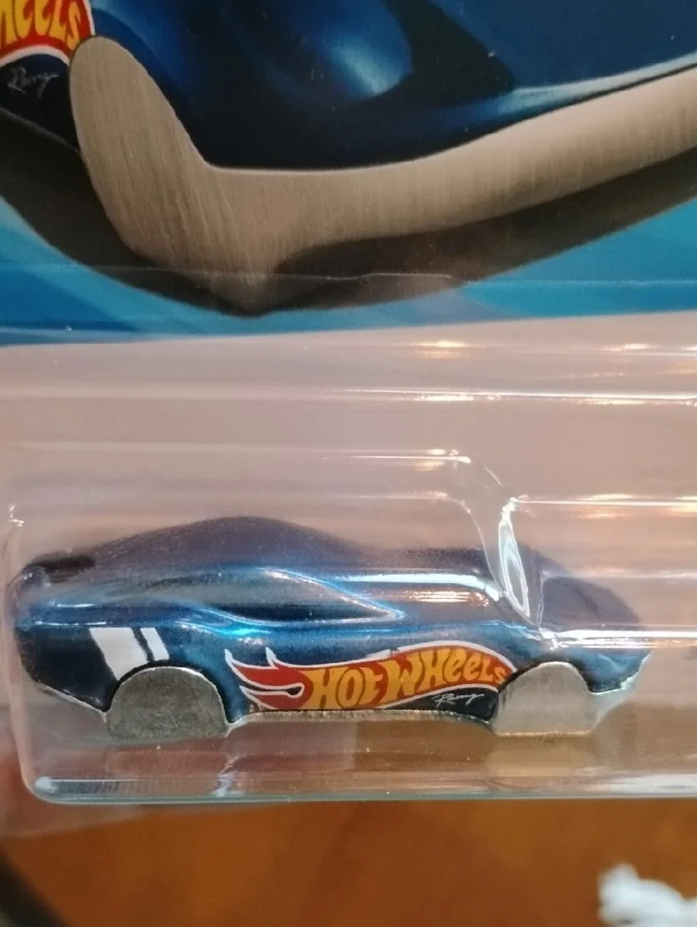 Mattel Hot Wheels El Segundo Coupé Clip - Metallic Blue & Silver